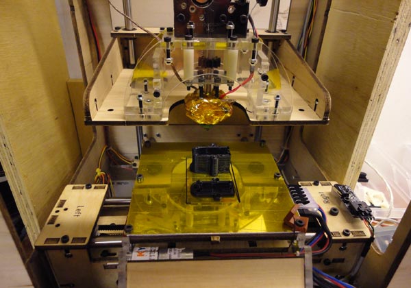August 7th 2011: 3D printed infra-red sensor housing