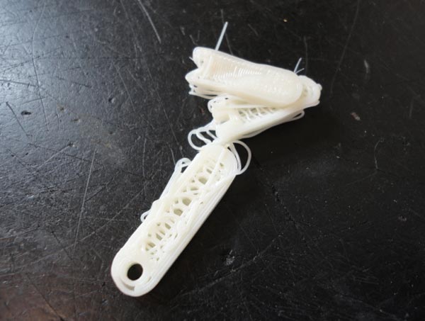 August 10th 2011: 3D printed whisker holder gone wrong